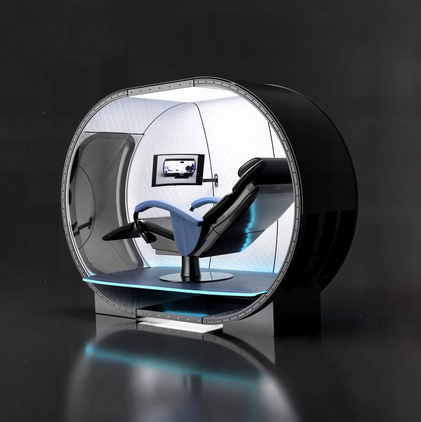 Hyperbaric oxygen chamber (HBOT) for cellular recovery