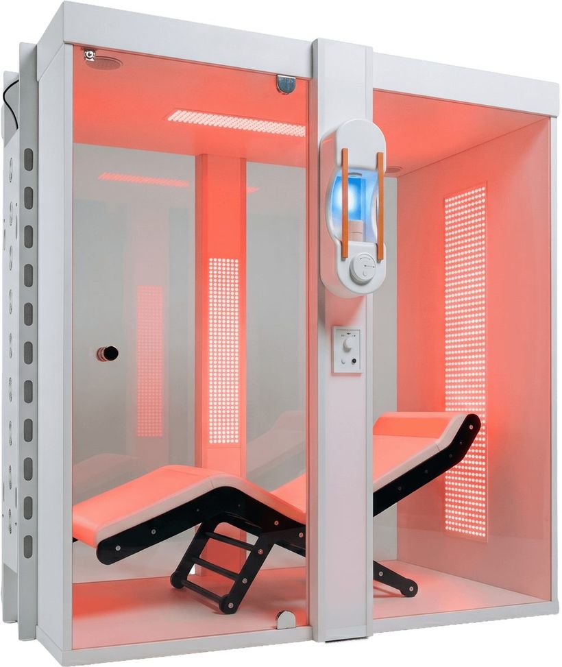Infrared sauna — HaloCab infrared and salt therapy cabin